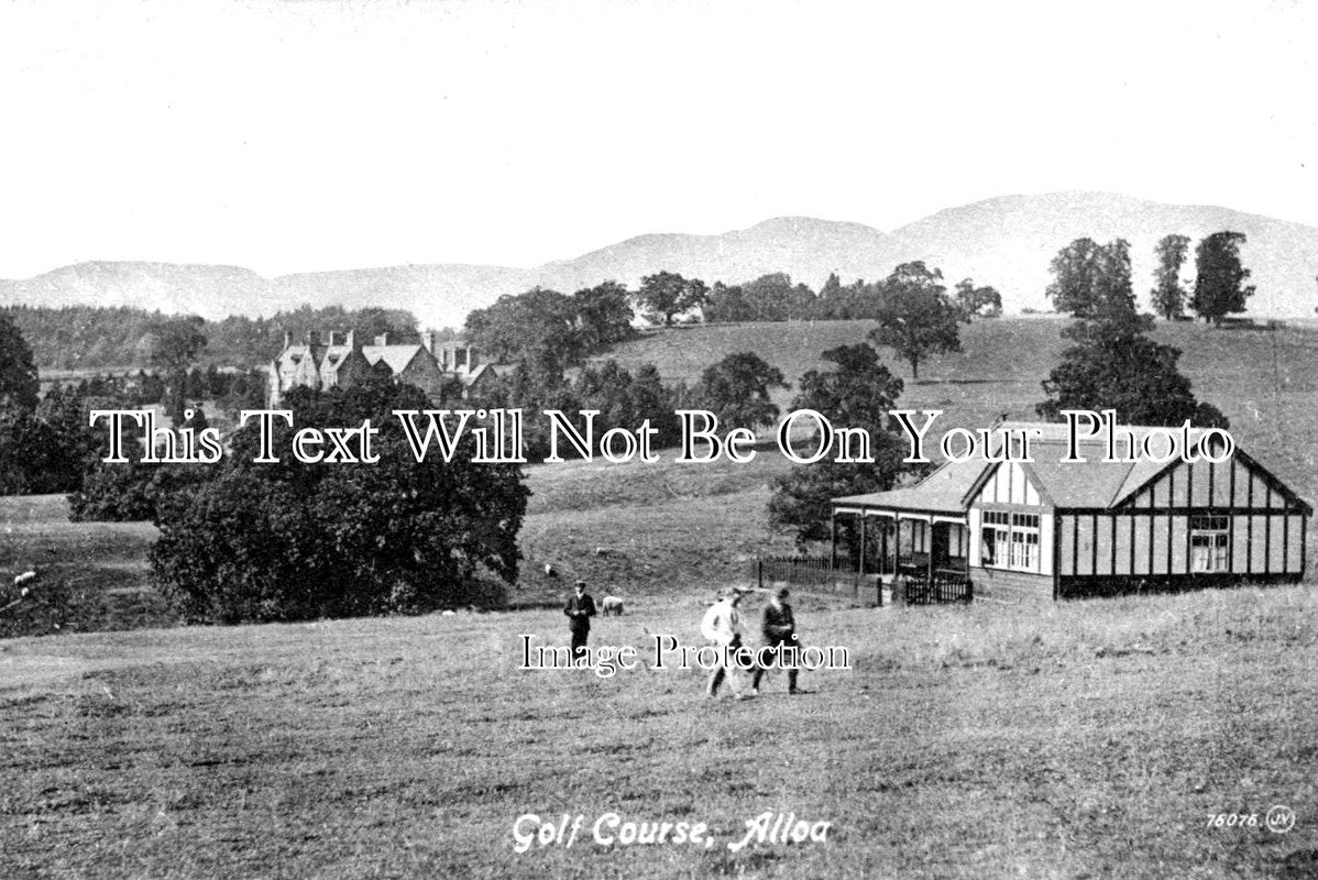 SC 1814 - Golf Course, Alloa, Clackmannanshire, Scotland