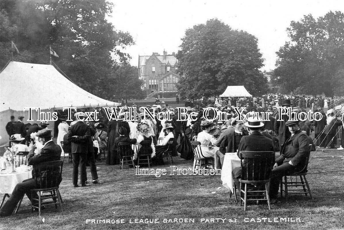 SC 1867 - Primrose League Garden Party At Castlemilk, Scotland