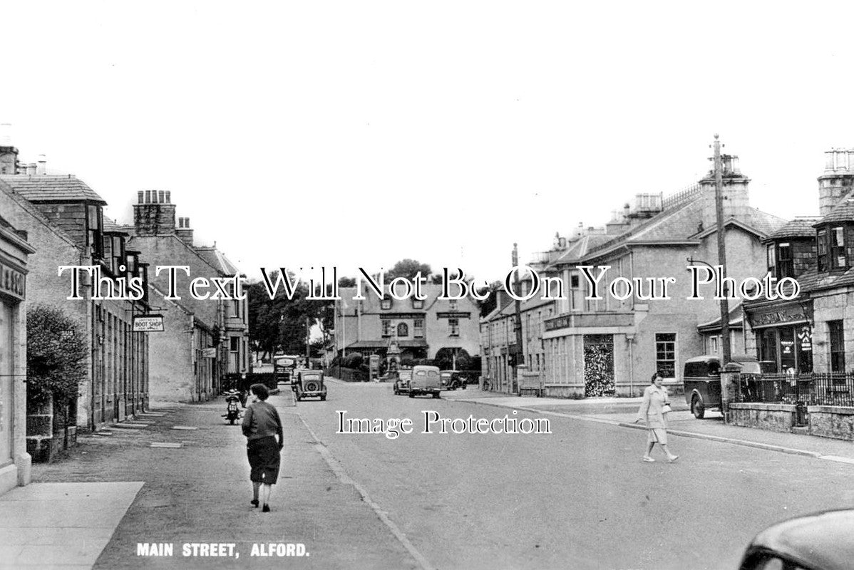 SC 1891 - Main Street, Alford, Scotland