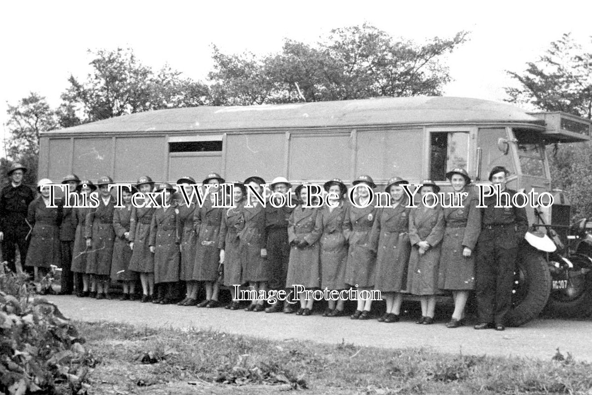 SC 1907 - Women Aberdeen Civil Defence, Aberdeenshire, Scotland