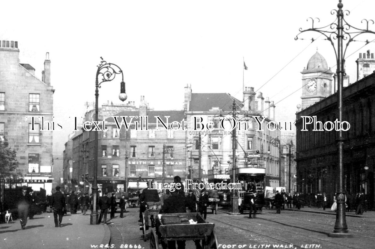 SC 1915 - Foot Of Leith Walk, Leith, Edinburgh, Scotland