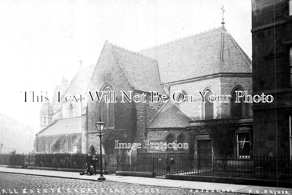 SC 1922 - All Saints Church & Lodge, Edinburgh, Scotland