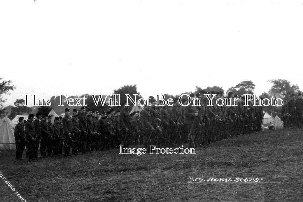 SC 1962 - 5th Royal Scots At Camp, Irvine, Ayrshire, Scotland