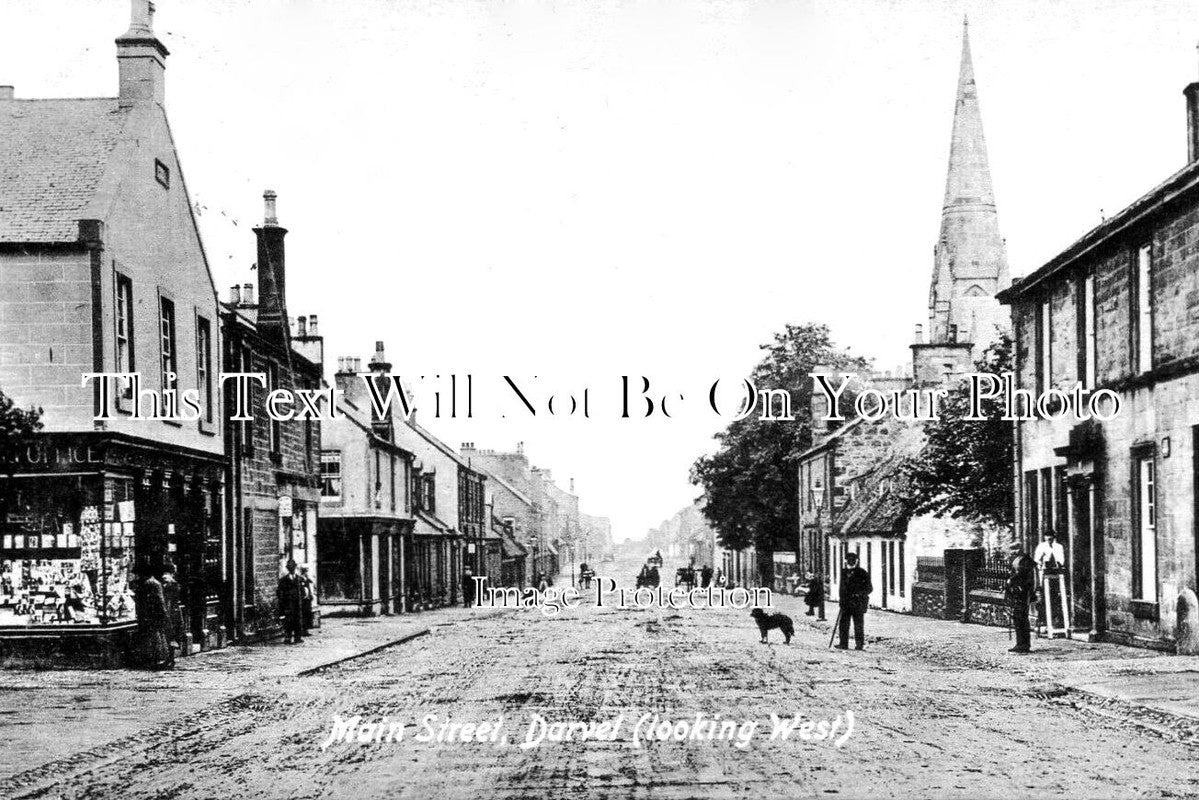 SC 1967 - Main Street, Darvel, Ayrshire, Scotland c1926