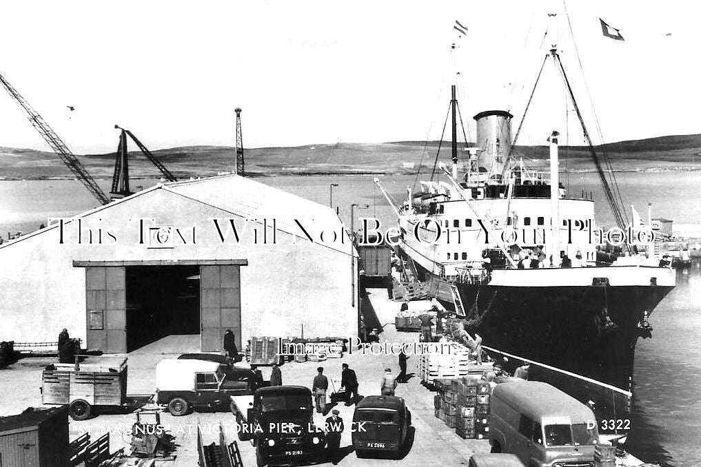 SC 197 - St Magnus At Victoria Pier, Lerwick, Shetland, Scotland