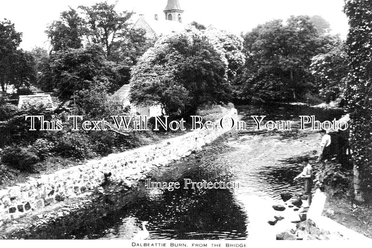 SC 1979 - Dalbeattie Burn From The Bridge, Scotland
