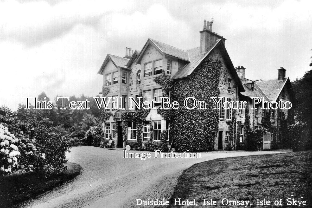 SC 2015 - Duisdale Hotel, Isle Ornsay, Isle Of Skye, Scotland c1937