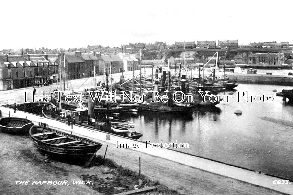 SC 2054 - The Harbour, Wick, Caithness, Scotland