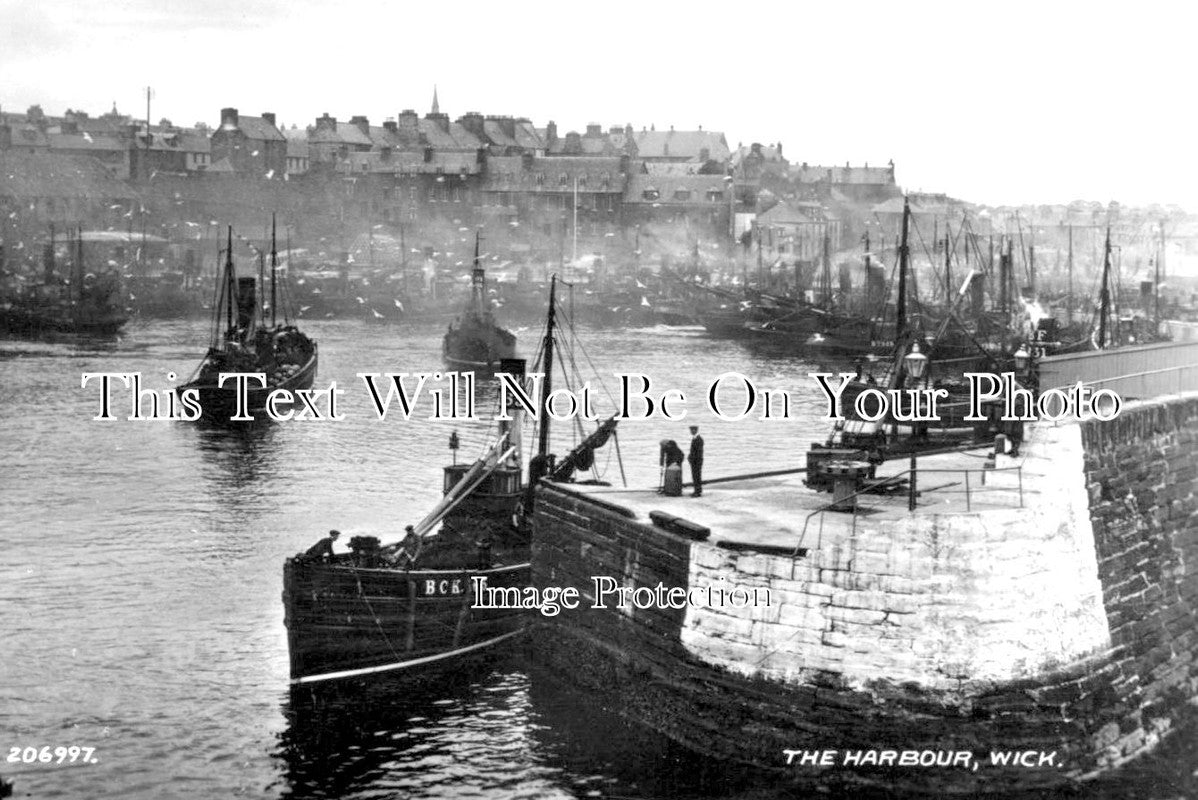 SC 2056 - The harbour, Wick, Caithness, Scotland