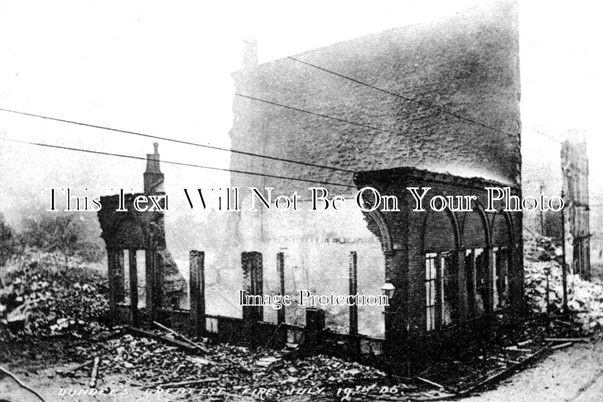 SC 2062 - Dundees Greatest Fire, Scotland 1906