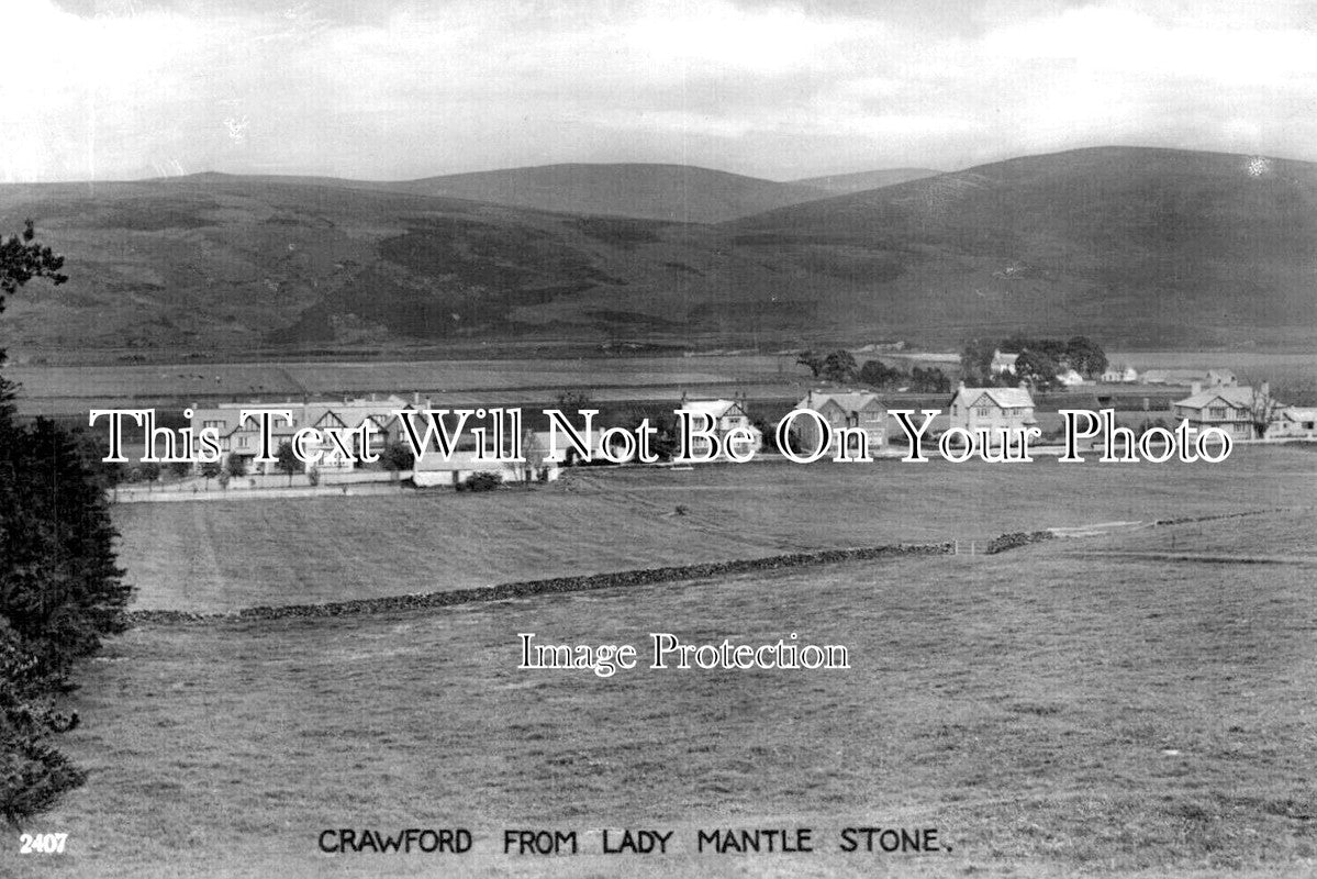 SC 2098 - Crawford From Lady Mantle Stone, Scotland