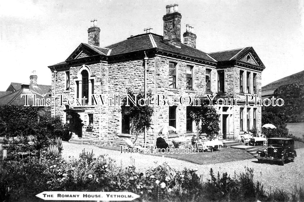 SC 2129 - The Romany House, Yetholm, Roxburghshire, Scotland