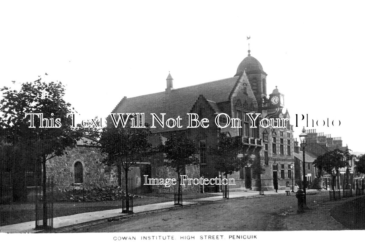 SC 2152 - Cowan Institute, High Street, Penicuik, Scotland