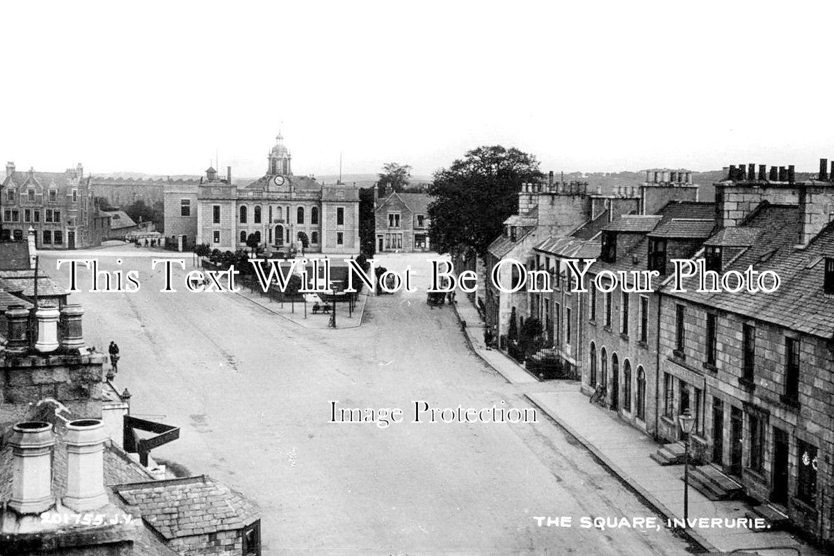 SC 2181 - The Square, Inverurie, Aberdeenshire, Scotland