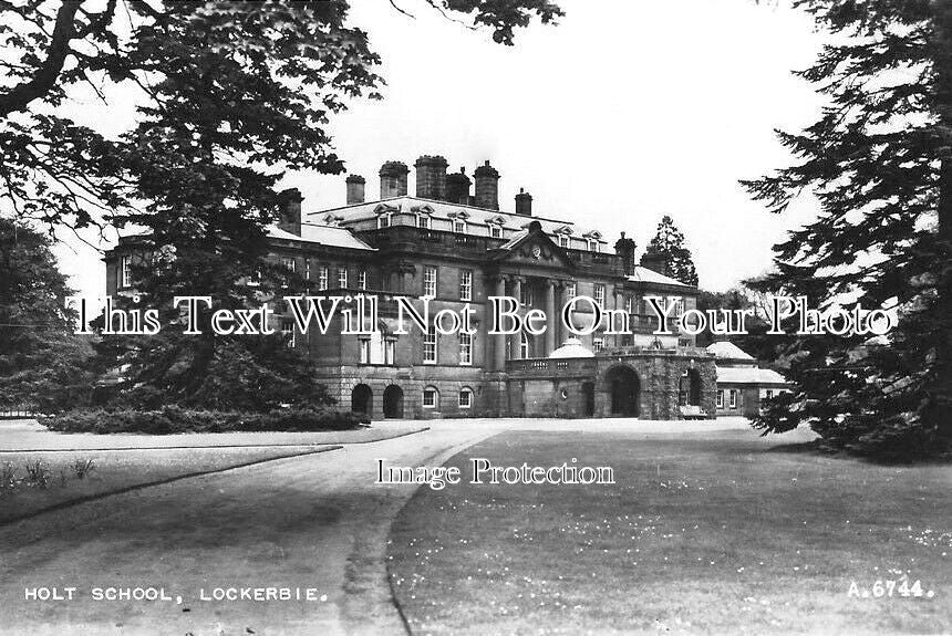 SC 2183 - Holt School, Lockerbie, Scotland c1962
