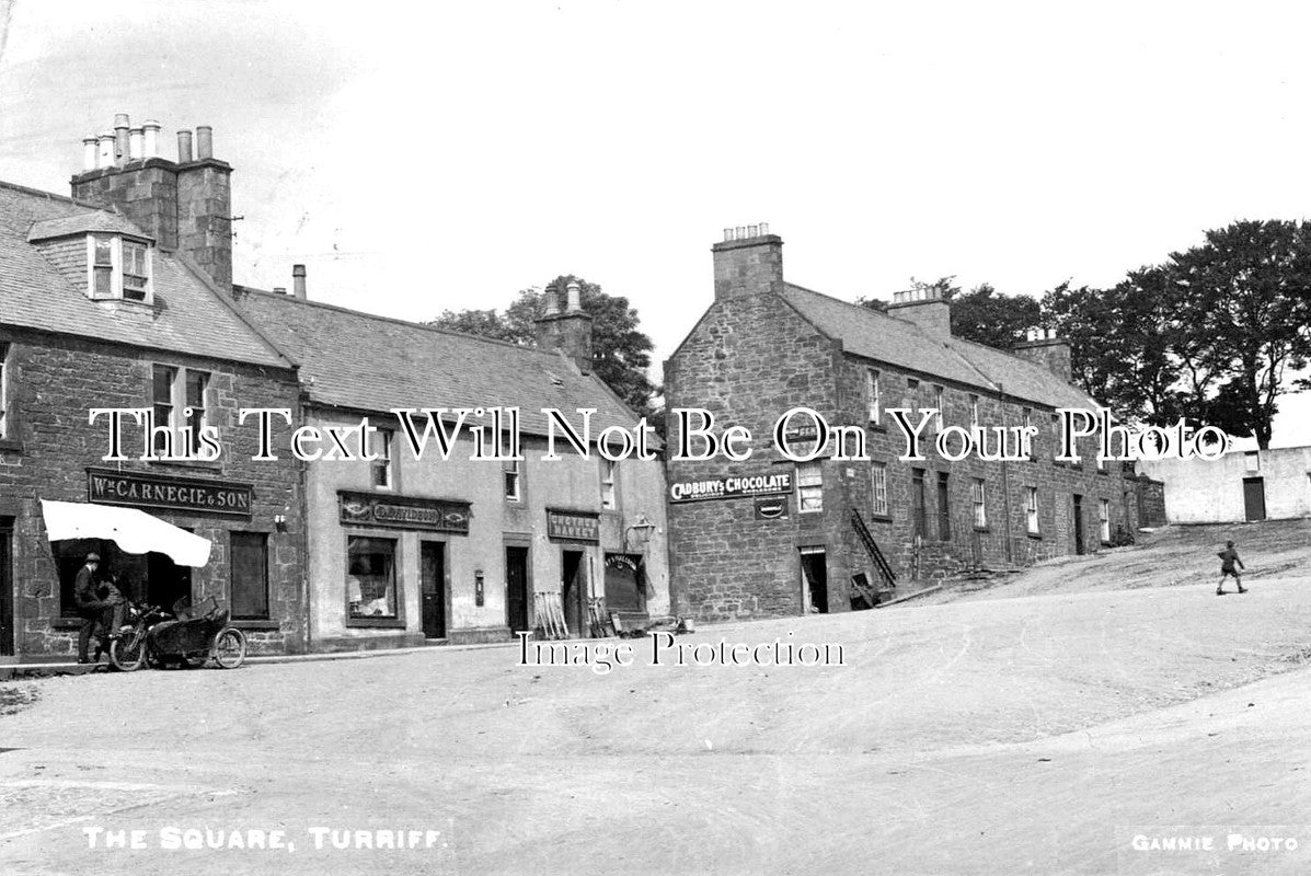 SC 2193 - The Square, Turriff, Scotland