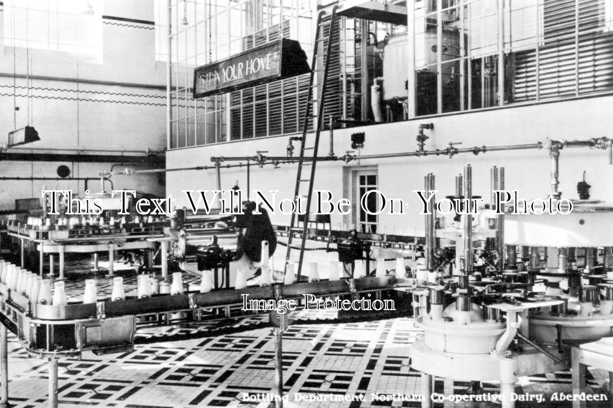 SC 2249 - Bottling Department, Co-Op Dairt, Aberdeen, Scotland