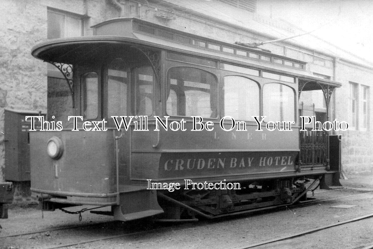 SC 2274 - Cruden Bay Hotel, Tram Car No1, Cruden Bay, Scotland