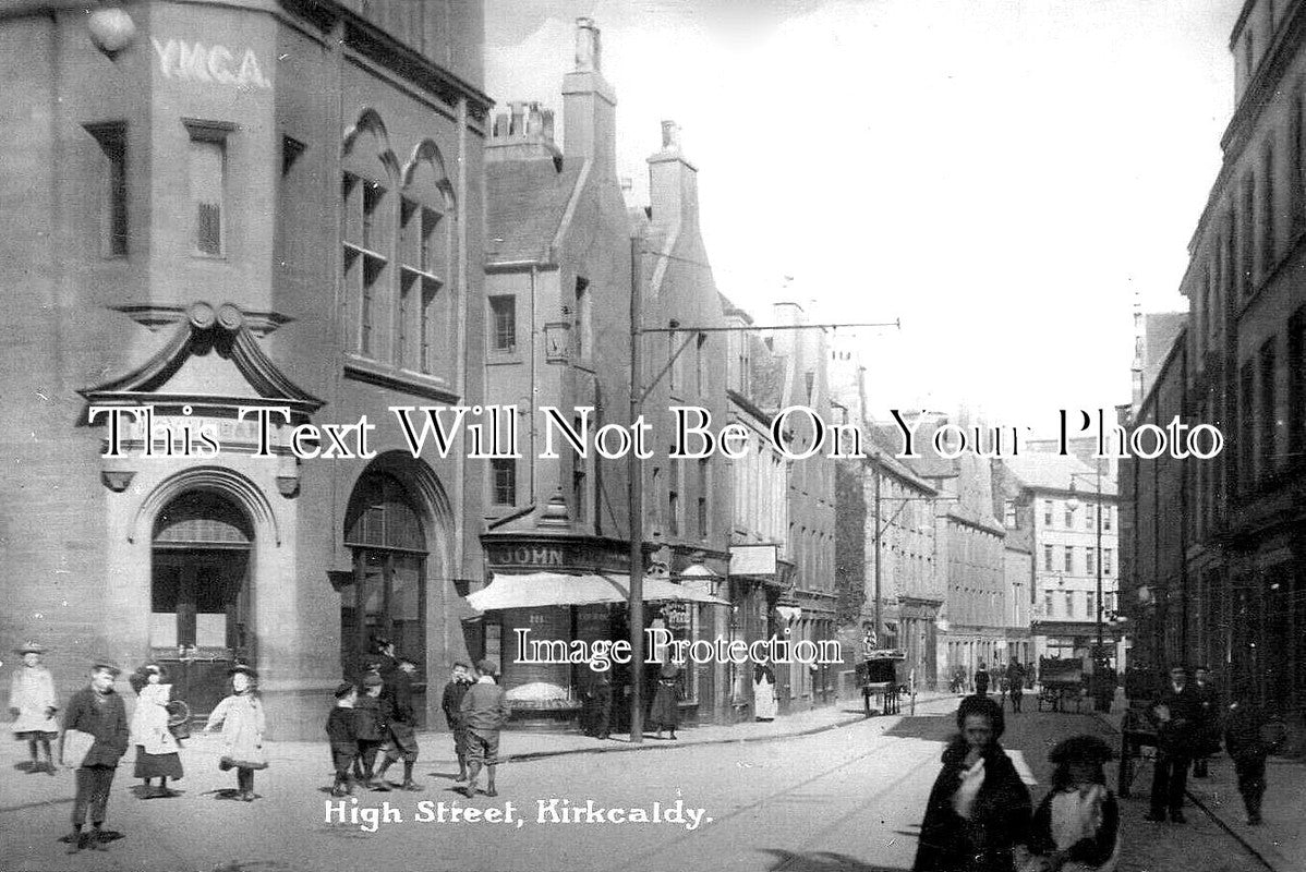 SC 229 - High Street, Kirkcaldy, Fife, Scotland c1910