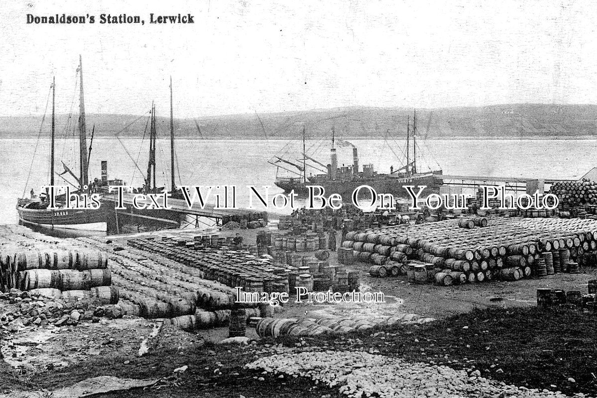 SC 2291 - Donaldson's Station, Lerwick, Scotland
