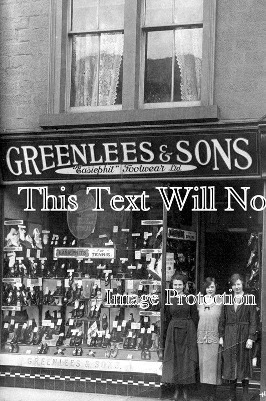 SC 2299 - Greenlees & Sons Shoe Shop, Hopetoun Street, Bathgate