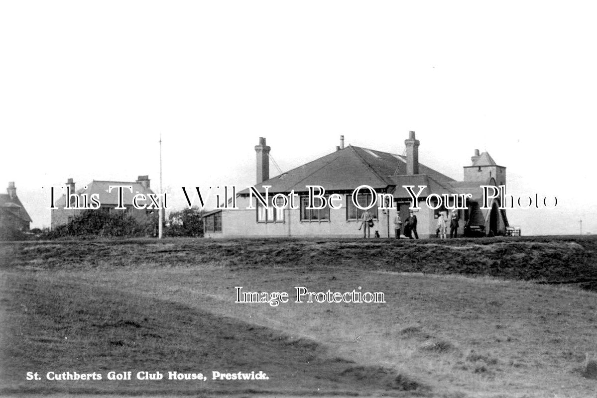 SC 2307 - St Cuthberts Golf Club House, Prestwick, Ayrshire, Scotland