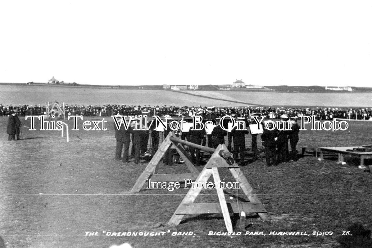 SC 2313 - The Dreadnought Band, Bignold Parkm Kirkwall, Scotland