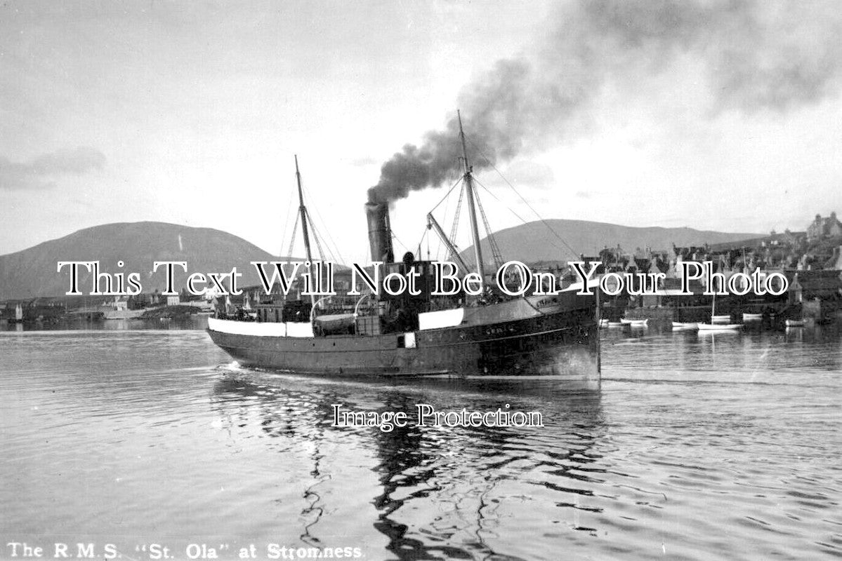 SC 2318 - The RMS St Ola, Stromness, Shetland, Scotland
