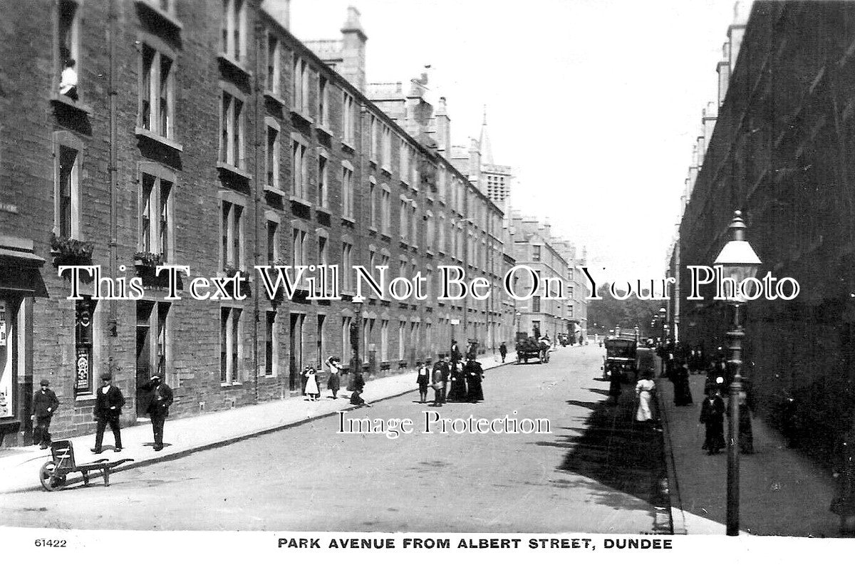 SC 2328 - Park Avenue From Albert Street, Dundee, Scotland