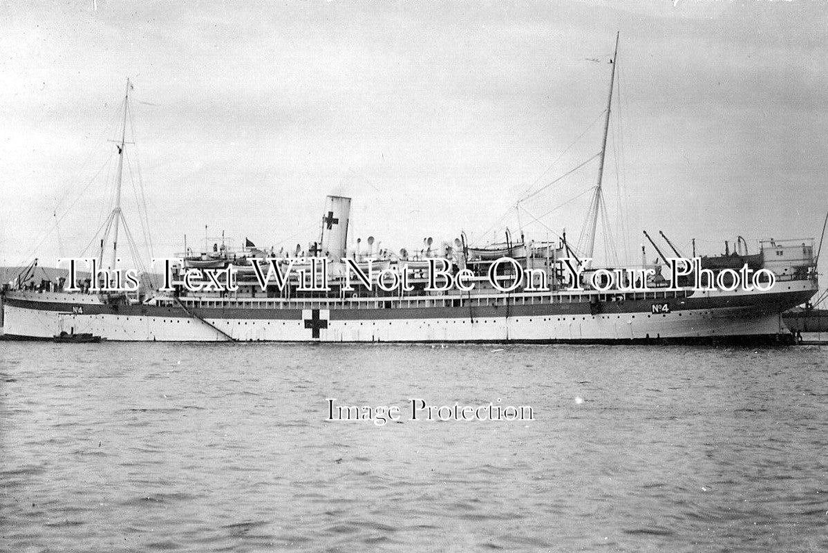 SC 2373 - HMHS Hospital Ship Plessy, Waukmill Bay, Orkney, Scotland 1918
