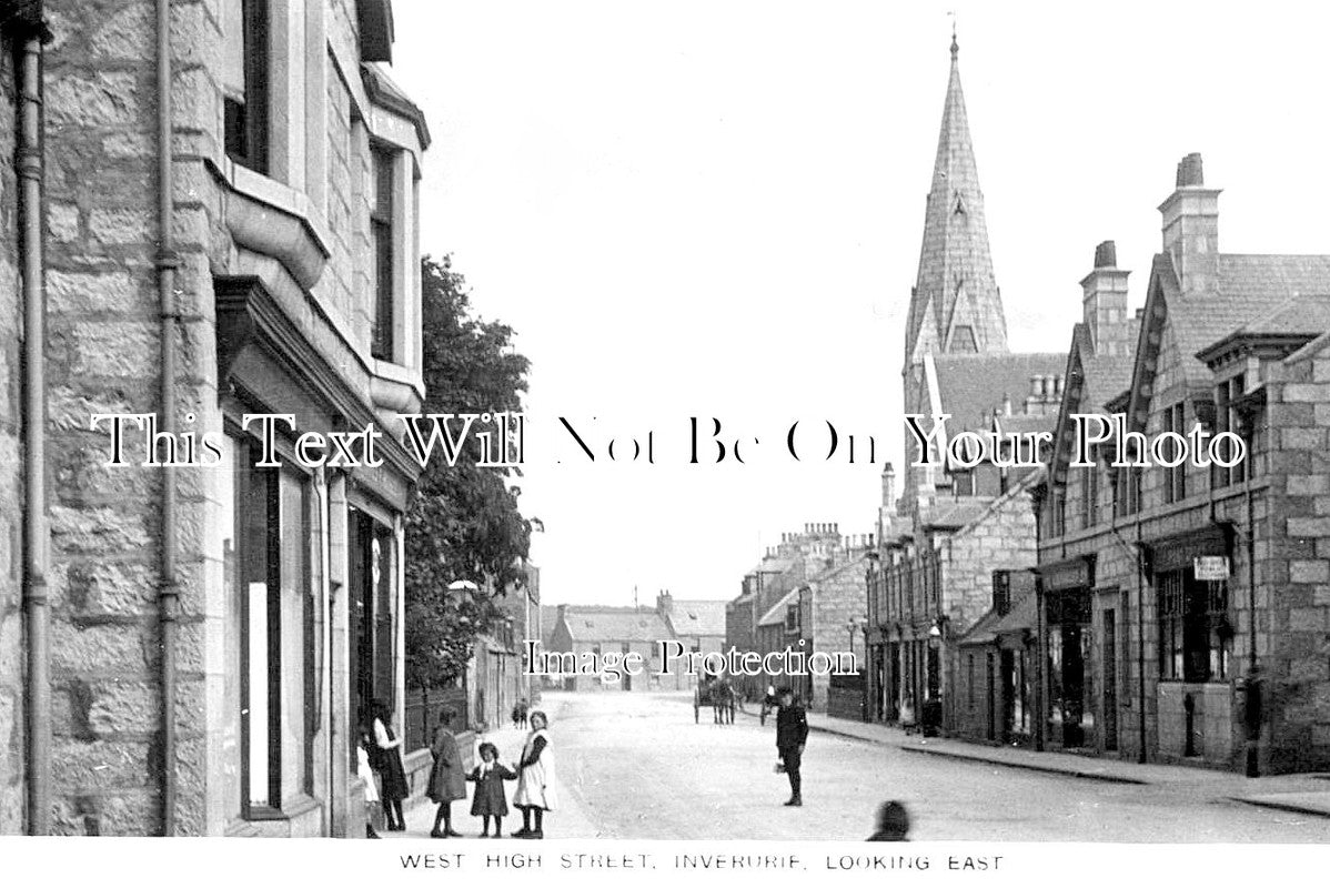 SC 2380 - West High Street, Inverurie, Scotland