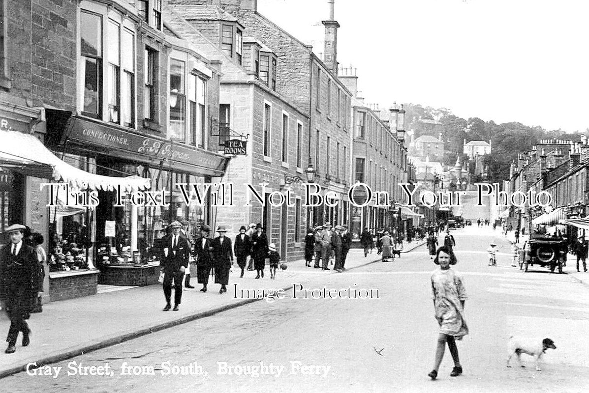 SC 2393 - Gray Street From South, Broughty Ferry, Dundee, Scotland c1932