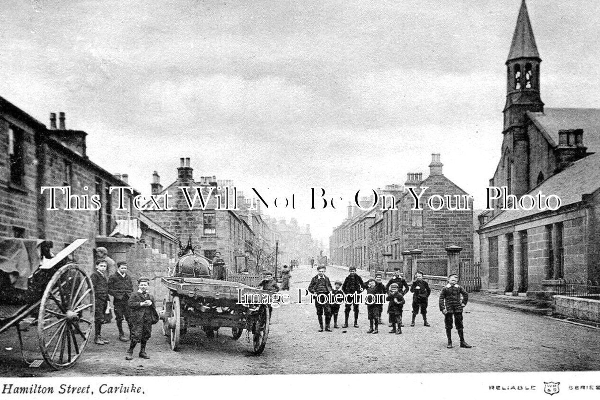 SC 2426 - Hamilton Street, Carluke, Scotland c1905