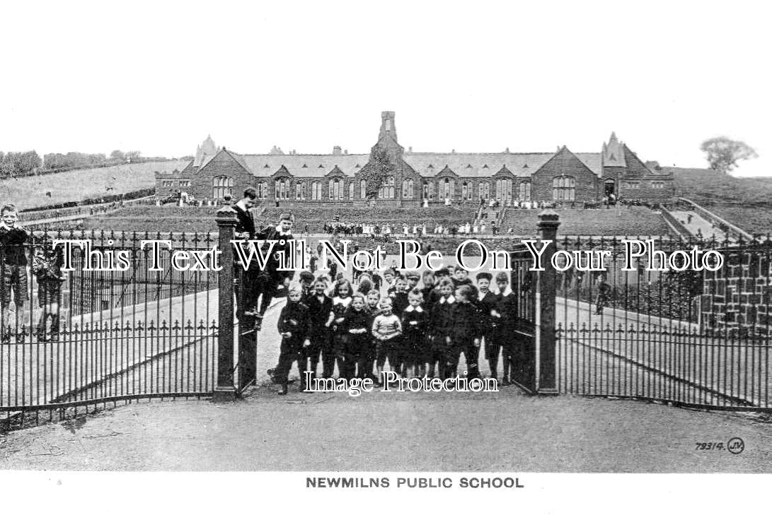 SC 2461 - Newmilns Public School, Ayrshire, Scotland