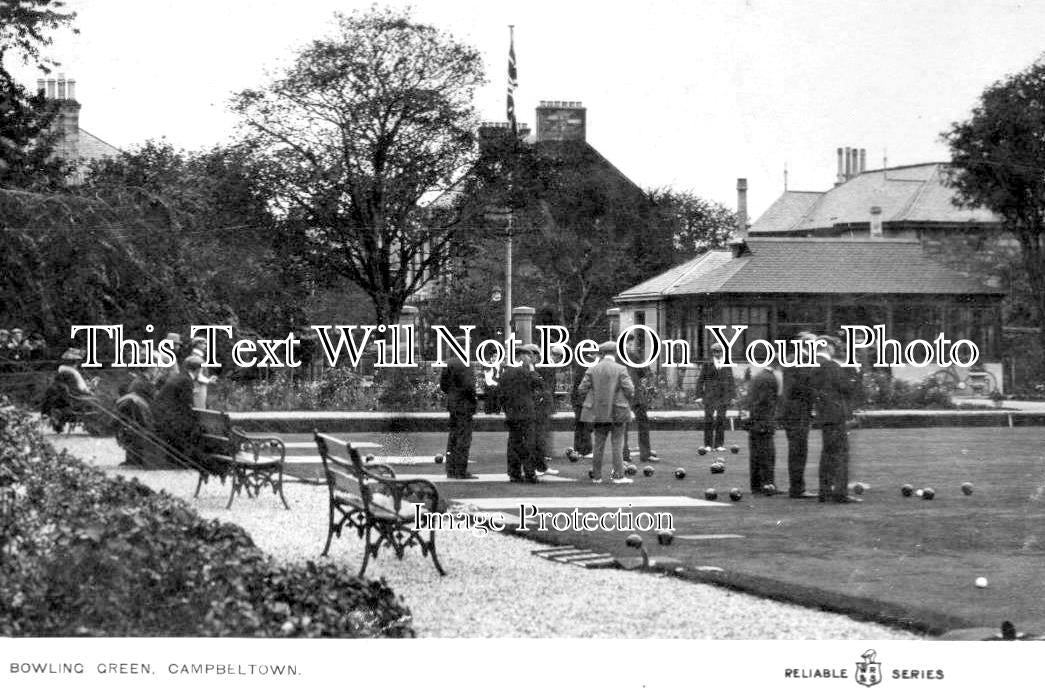 SC 2484 - Bowling Green, Campbeltown, Argyll, Scotland