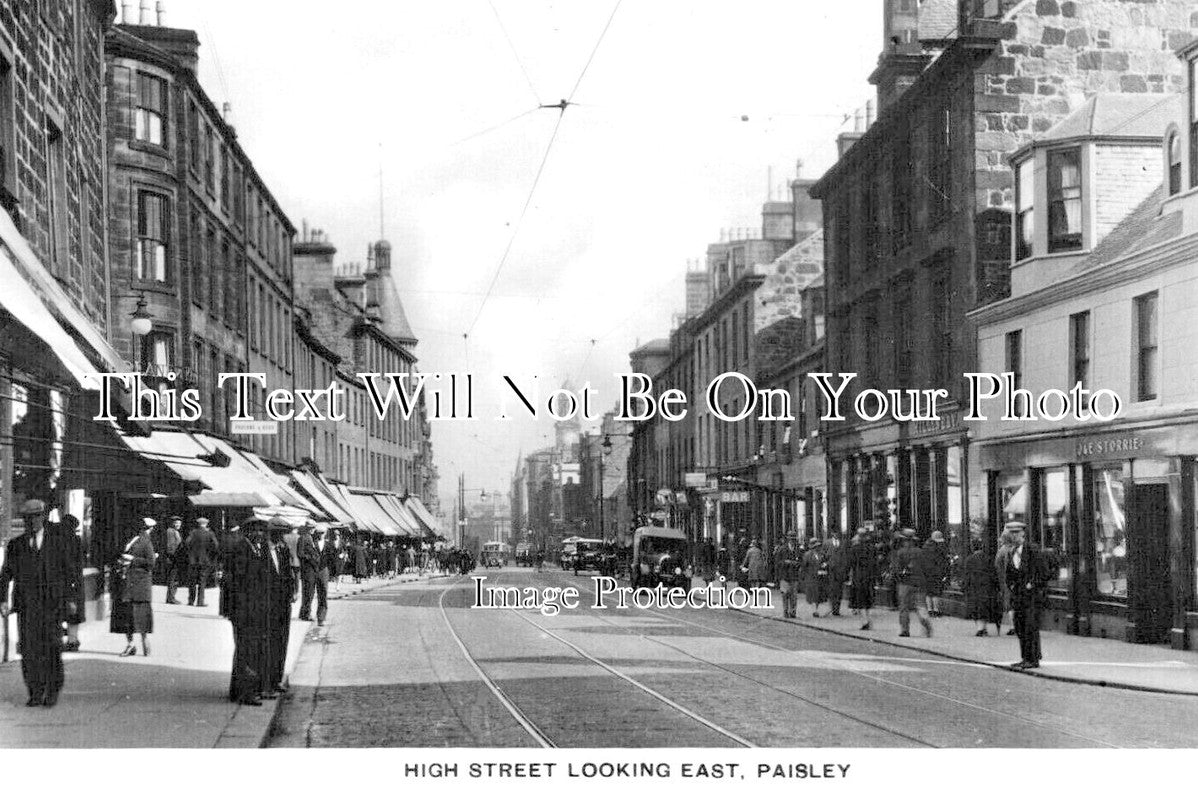 SC 2527 - High Street, Paisley, Scotland