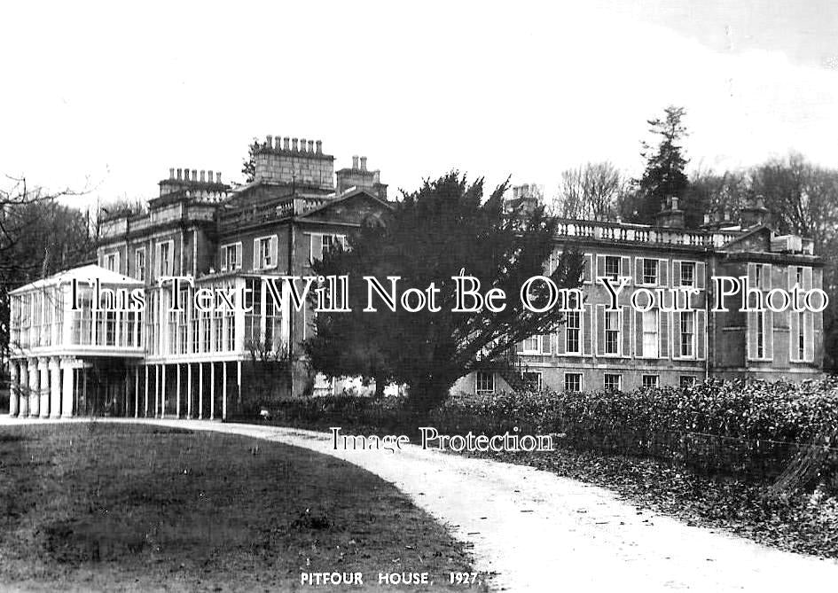SC 256 - Pitfour House, Scotland c1927