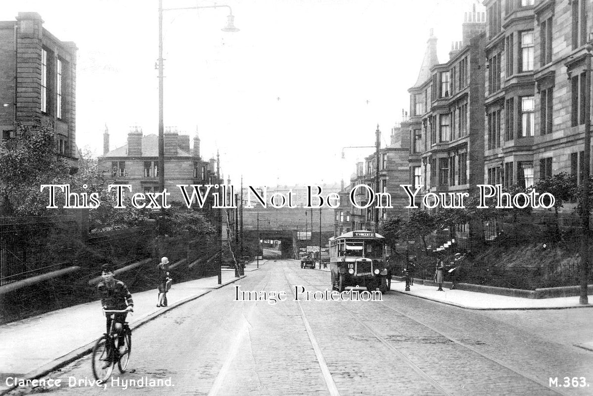 SC 2565 Clarence Drive, Hyndland, Glasgow, Scotland JB Archive