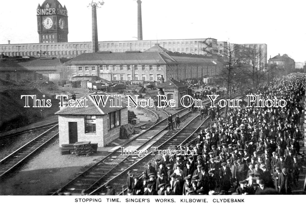 SC 2613 - Stopping Time, Singer's Works, Kilbowie, Clydebank, Scotland