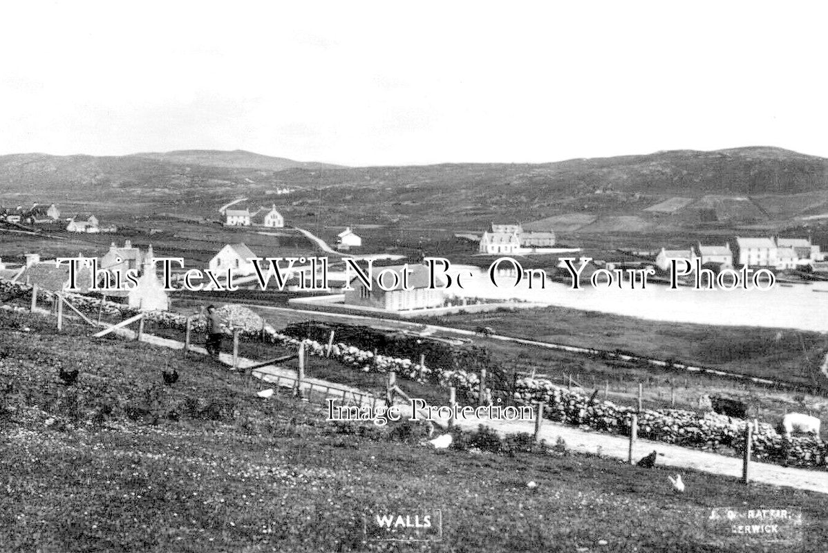 SC 2614 - Walls, Shetland, Scotland