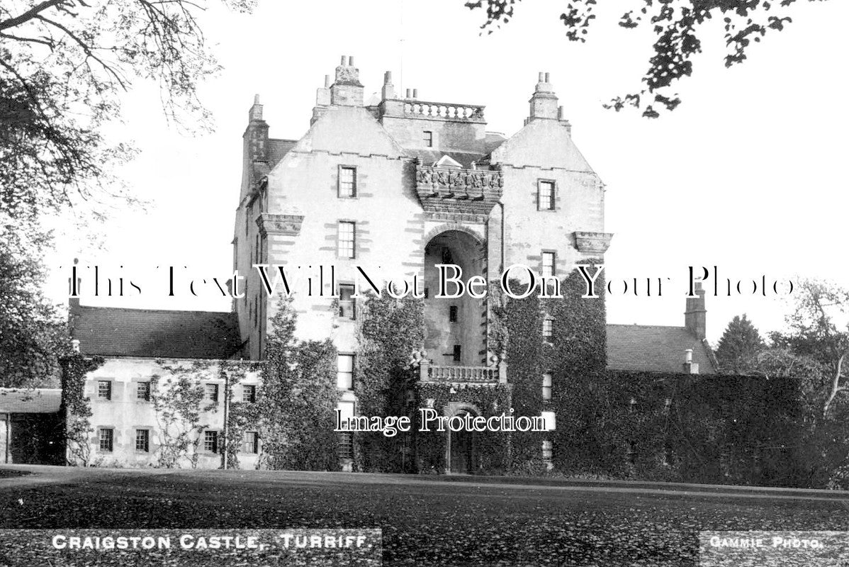 SC 2616 - Craigstone Castle, Turriff, Scotland