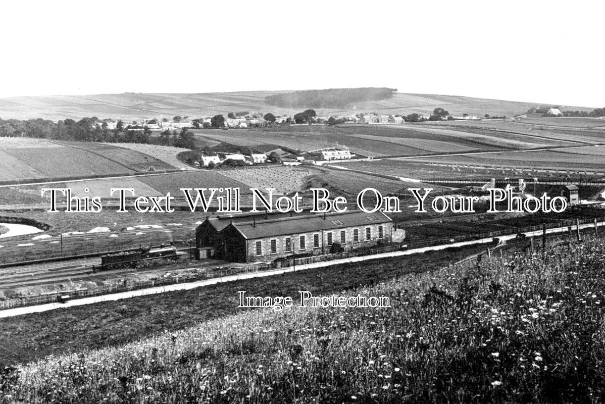 SC 2625 - Keith Junction Railway Station, Valley Of Isla, Scotland