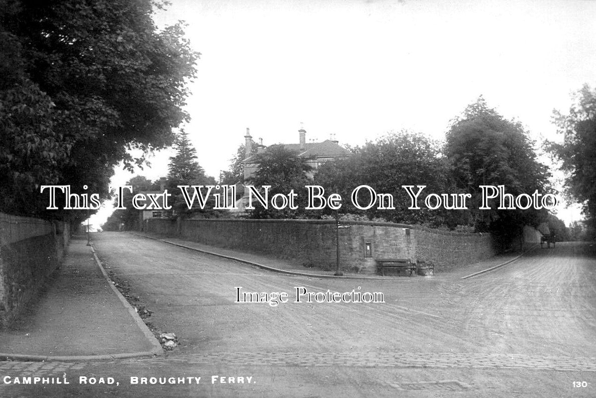 SC 2643 - Camphill Road, Broughty Ferry, Dundee, Scotland c1919