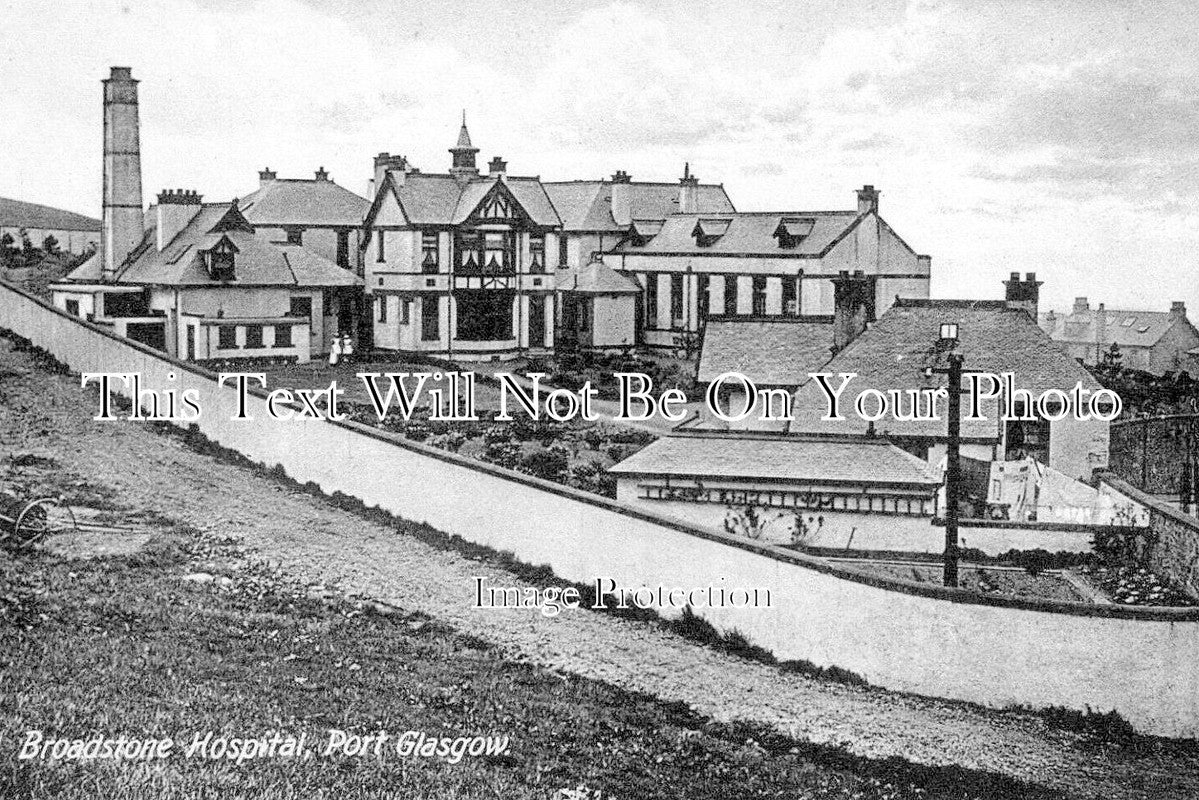 SC 2652 - Broadstone Hospital, Post Glasgow, Scotland