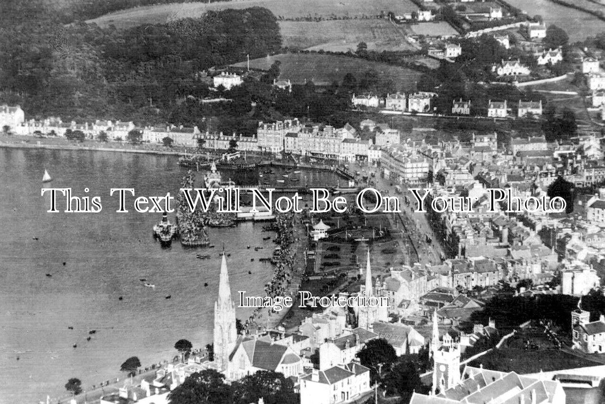 SC 2657 - Rothesay From The Air, Scotland