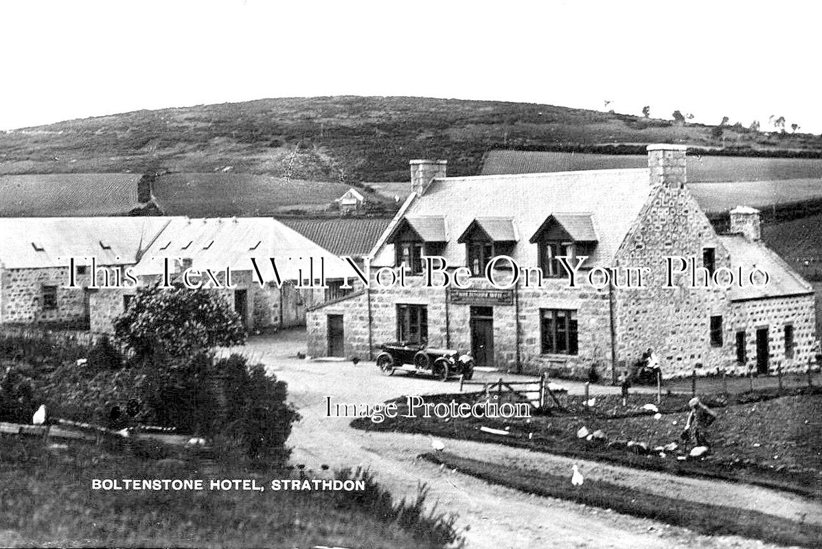 SC 2670 - Boltenstone Hotel, Logie Coldstone, Strathdon, Scotland c1948