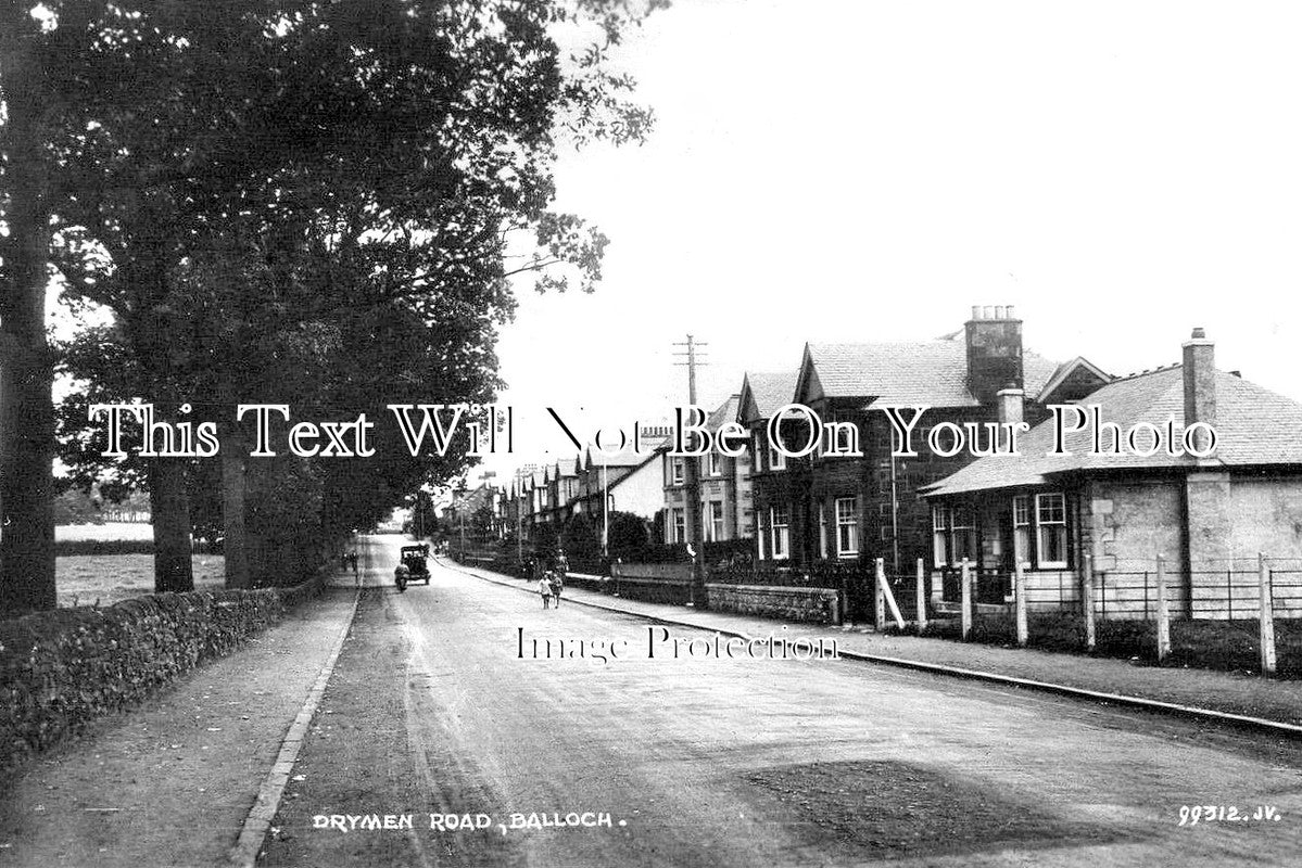 SC 2671 - Drymen Road, Balloch, Dunbartonshire, Scotland