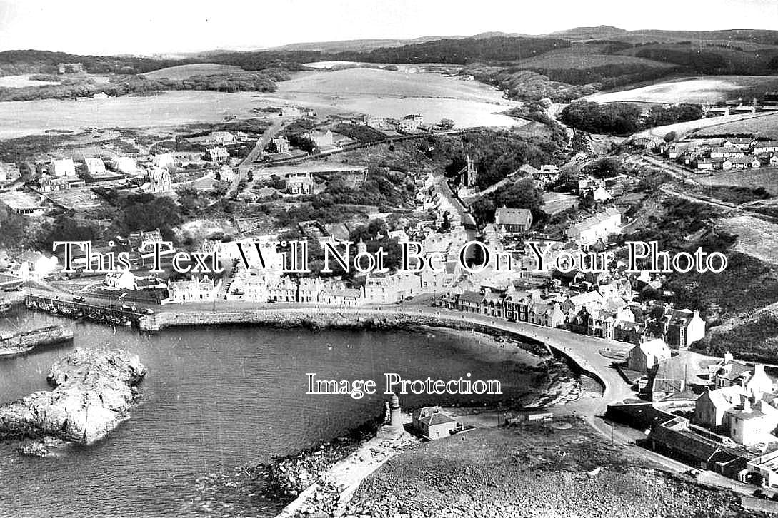 SC 268 - Aerial View Of Portpatrick, Scotland