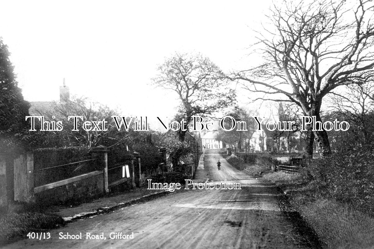 SC 2701 - School Road, Gifford, East Lothian, Scotland