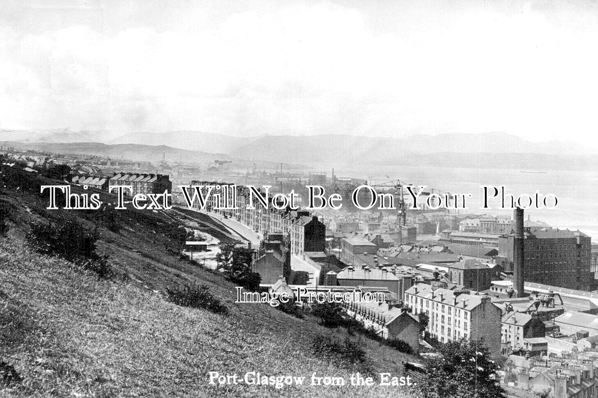 SC 2718 - Port Glasgow From The East, Scotland
